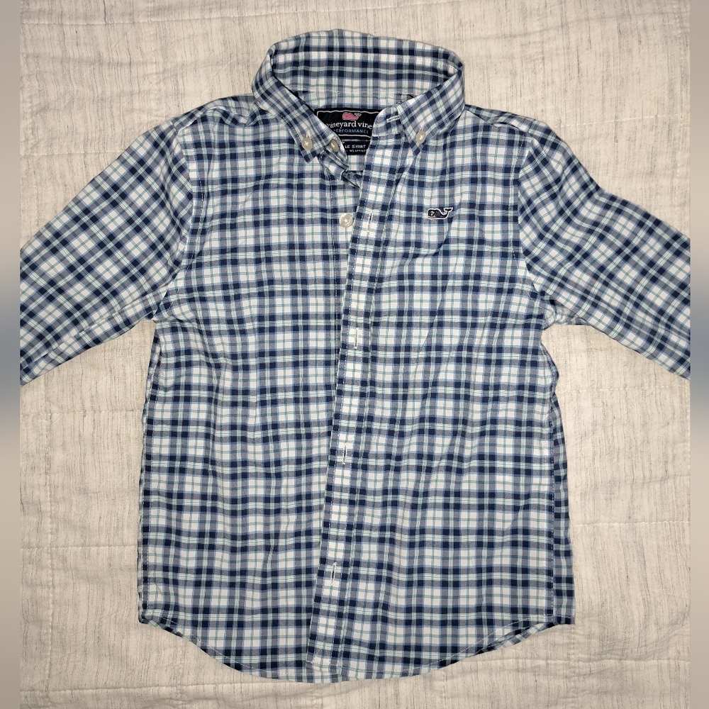 Vineyard Vines boys 3T whale shirt